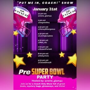 PUT ME IN COACH~ COACH ONLY SHARE SHOW